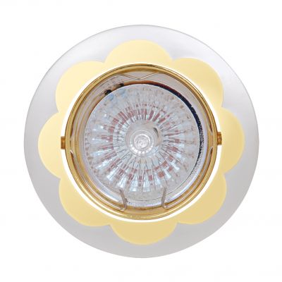 Sufitowa oprawa punktowa HL799 PEARL SILVER/GOLDEN (02115)