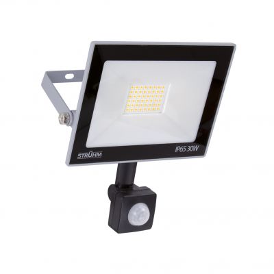 Naświetlacz SMD LED z czujnikiem ruchu KROMA LED S 30W GREY 4500K 03606 IDEUS (03606)