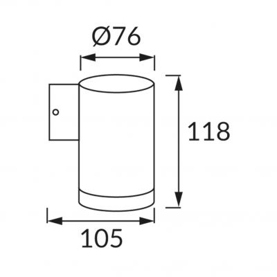 ASTER GU10 INOX (03015)