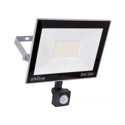 Naświetlacz SMD LED z czujnikiem ruchu KROMA LED S 50W GREY 6500K IDEUS (03707)