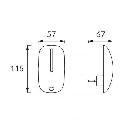 MYS LED 0,5W (02870)