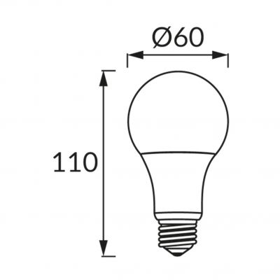 ERSTE LED E27 10W 4500K IDEUS (02794)