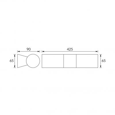 Oprawa dekoracyjna SMD LED SUMRU-12 LED 12W 4000K IDEUS (03194)