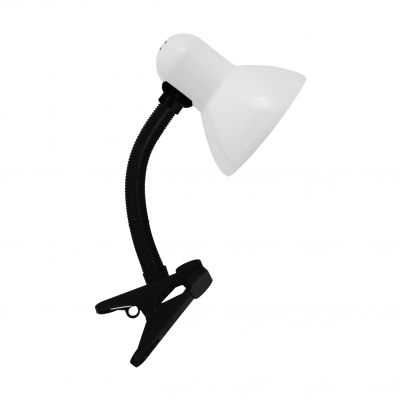 TOLA E27 WHITE CLIP (02853)