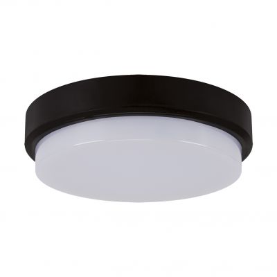 Ideus plafon zewnętrzny LED Aron C 18W 1960lm 4000K czarny O21cm IP65 03801 IDEUS (03801)