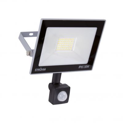 Naświetlacz SMD LED z czujnikiem ruchu KROMA LED S 30W GREY 6500K IDEUS (03706)