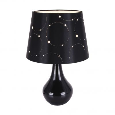 Lampka stołowa LARYSA E14 BLACK IDEUS (03806)