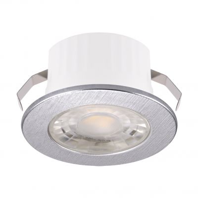 Oprawa dekoracyjna FIN LED C 3W SILVER 4000K IDEUS (03871)