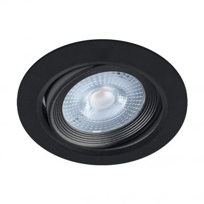 Sufitowa oprawa punktowa SMD LED MONI LED C 5W 3000K BLACK IDEUS (03709)