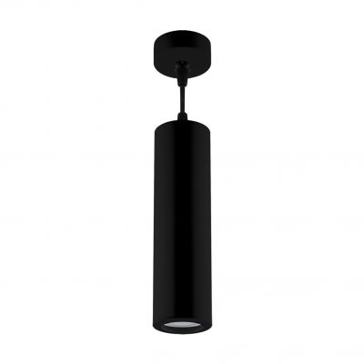 LAMPA WISZĄCA WESPA GU10 CZARNA  OPRAWA 03499 IDEUS (03499)