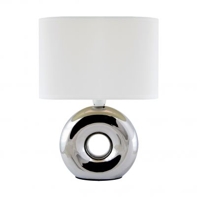 Lampka stołowa GOLF E14 CHROME/WHITE IDEUS (03544)