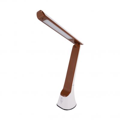 Lampka biurkowa GIBON LED WHITE/BROWN IDEUS (04002)