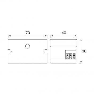 Zasilacz elektroniczny do LED VIGO LED DRIVER 15W (03910)