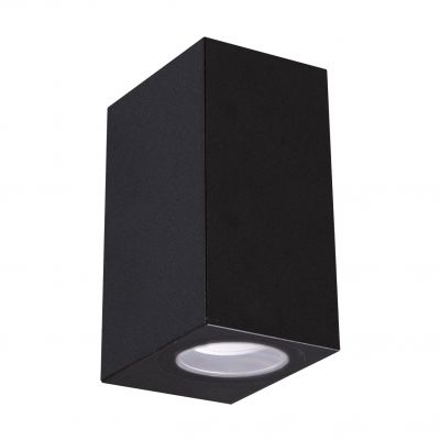 Oprawa hermetyczna GAMP 2xGU10 D BLACK IDEUS (04019)