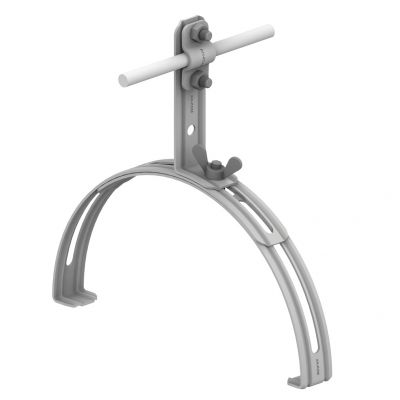 Uchwyt gąsiorowy rozsuwany Z-śruba H=12 cm /OG/ AN-14E/OG/-N D193244 AN-KOM (D193244)