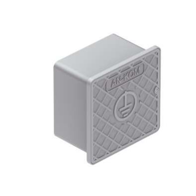 Skrzynka probiercza ścienna 150x150x100 szara /TW/ AN-60a /S G645516 AN-KOM (G645516)
