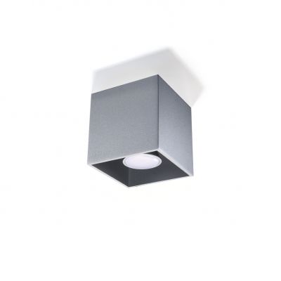Plafon QUAD 1 szary (SL.0024)