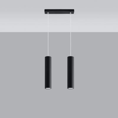Lampa wisząca LAGOS 2 czarny (SL.0328)