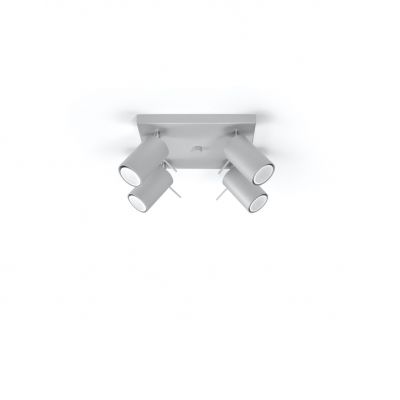 Plafon RING 4 szary (SL.0452)