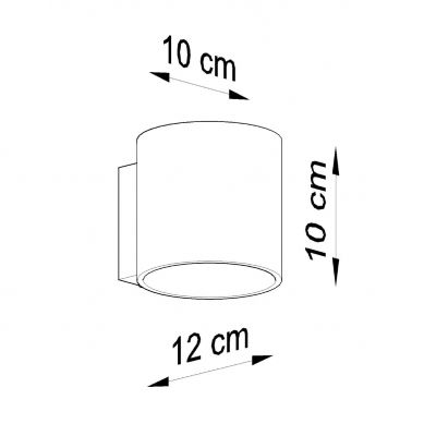 Sollux Kinkiet Orbis naturalne drewno SL.0490 (SL.0490)