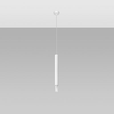 Sollux Lampa wisząca WEZYR 1 biała (SL.0957)