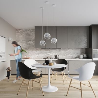 Lampa wisząca TULOS 3L biała (SL.1085)