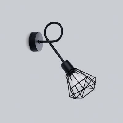 Sollux Kinkiet ARTEMIS 1S czarny SL.1108 (SL.1108)