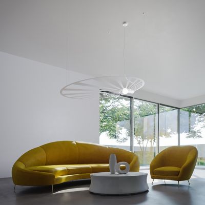 Sollux Lampa wisząca LEHDET biała TH.001B (TH.001B)