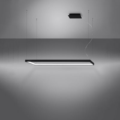 Sollux Żyrandol TUULA L czarny LED 4000K TH.169 (TH.169)