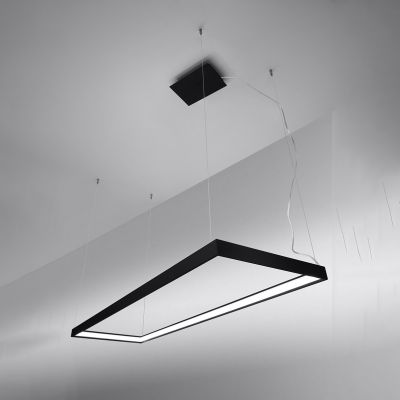 Sollux Żyrandol TUULA L czarny LED 4000K TH.169 (TH.169)