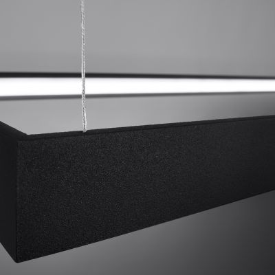 Sollux Żyrandol TUULA L czarny LED 4000K TH.169 (TH.169)