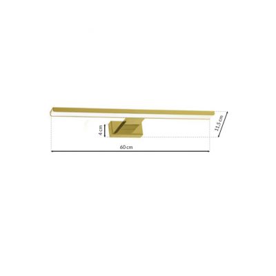 Milagro kinkiet łazienkowy nad lustro LED Shine Gold 13,8W 966lm 4000K IP44 ML5734 (ML5734)