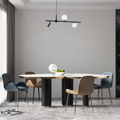 Lampa wisząca czarny żyrandol Milagro SIRIO 3x G9 (MLP8407)