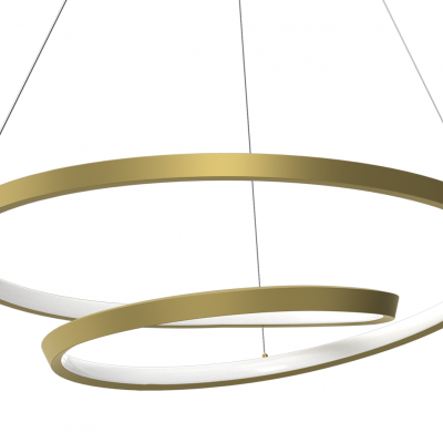 Lampa wisząca LUCERO GOLD 48W LED ML7950 MILAGRO (ML7950)