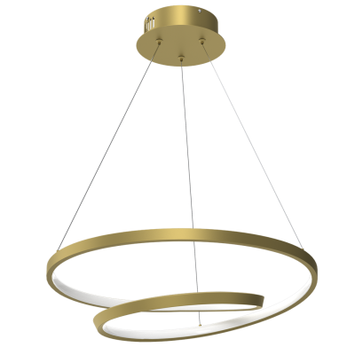Lampa wisząca LUCERO GOLD 48W LED ML7950 MILAGRO (ML7950)