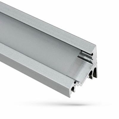 Profil Aluminiowy WOJCORNER z osłoną mleczną 1mb Klosz B  WOJ+01714 Spectrum Led (WOJ+01714)