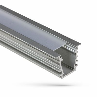 Profil Aluminiowy WOJDEEP z osłoną mleczną 1mb Klosz B  WOJ+01708 Spectrum Led (WOJ+01708)