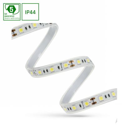 PASEK LED 48W 5050 60LED CW 5 lat 1m (rolka 5m) -w silikonie  WOJ+12216 Spectrum Led (WOJ+12216)