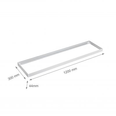 Ramka do montażu natynkowego opraw ALGINE 1200x300mm  ACC+035011_FRAME Spectrum Led (ACC+035011_FRAME)