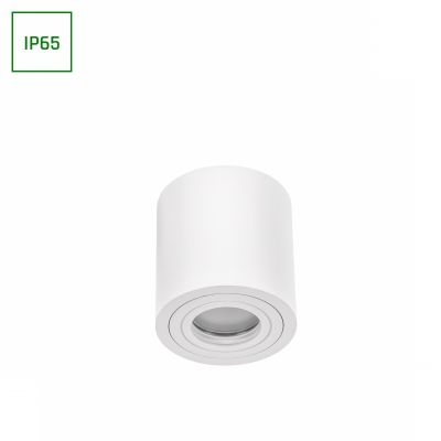 Oprawa sufitowa okrągła biała łazienkowa IP65 CHLOE GU10  SLIP005033 Spectrum Led (SLIP005033)