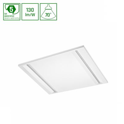 Panel LED ALGINE LINE 44W NW 230V 70st IP20 IK06 600x600x40mm biały 5 lat gw.  SLI035050NW_PW Spectrum Led (SLI035050NW_PW)