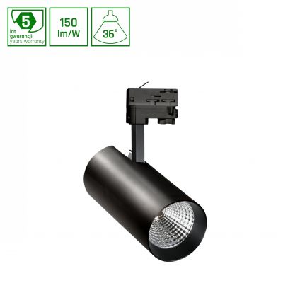 MDR BRANTA 840 19,5W 230V 36st Black  WOJP03754 Spectrum Led (WOJP03754)