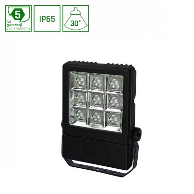 LYSSE 12LED CREE 230V 25W 30st IP65 CW WALLWASHER&  SLI002008CW Spectrum Led (SLI002008CW)