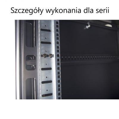 Szafa stojąca 19 cali 15U 600x600x865 CCSS-0606-15U C&C Partners (CCSS-0606-15U)