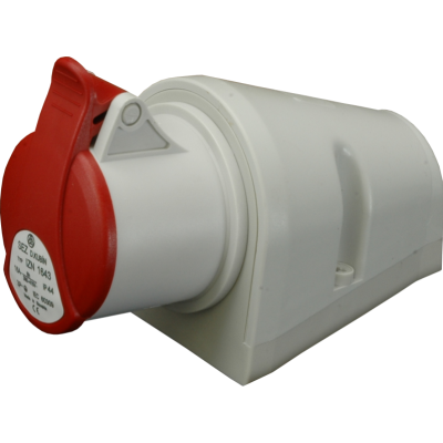 Gniazdo siłowe 32A/4P, IP44 IZN 3243 ORNO (IZN 3243)