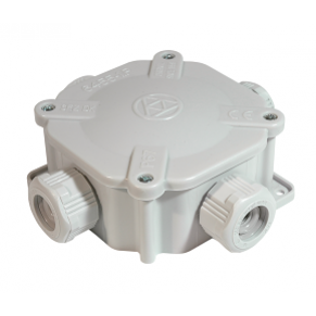 Puszka hermetyczna IP67 / 4 dławnice / 144x144 6455-27P ORNO (6455-27P)