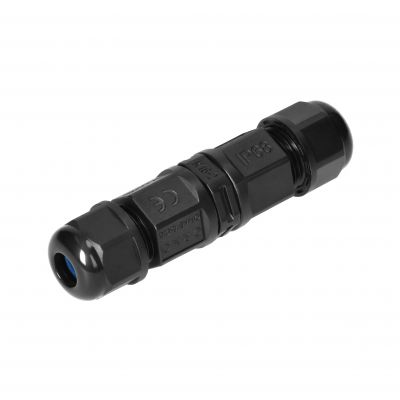 Konektor kablowy prosty z szybkozłączką IP68 MINI 2x1,5mm2, 400V/16A, (OR-AE-13618)