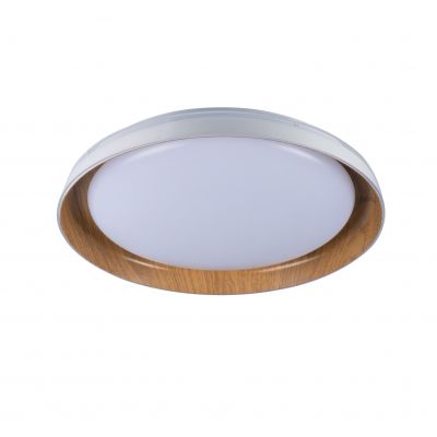 NIFU LED17,8W NW W/BR Plafoniera NIFU LED17,8W NW W/BR barwa biała 4000K 2350Lm kolor biały / brąz K (37317)