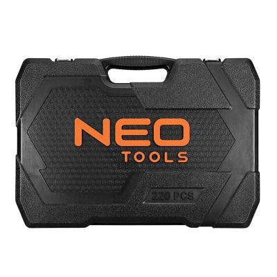 Zestaw kluczy 220 elementów 1/2", 3/8", 1/4" GTX (10-220)