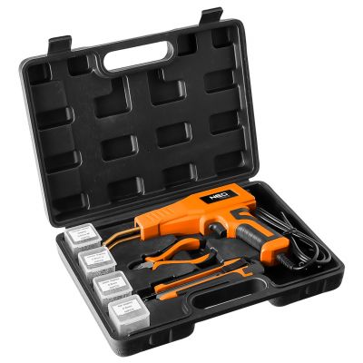Lutownica do plastiku 50W zestaw + 200 szt. zszywek 19-158 NEO TOOLS GTX (19-158)
